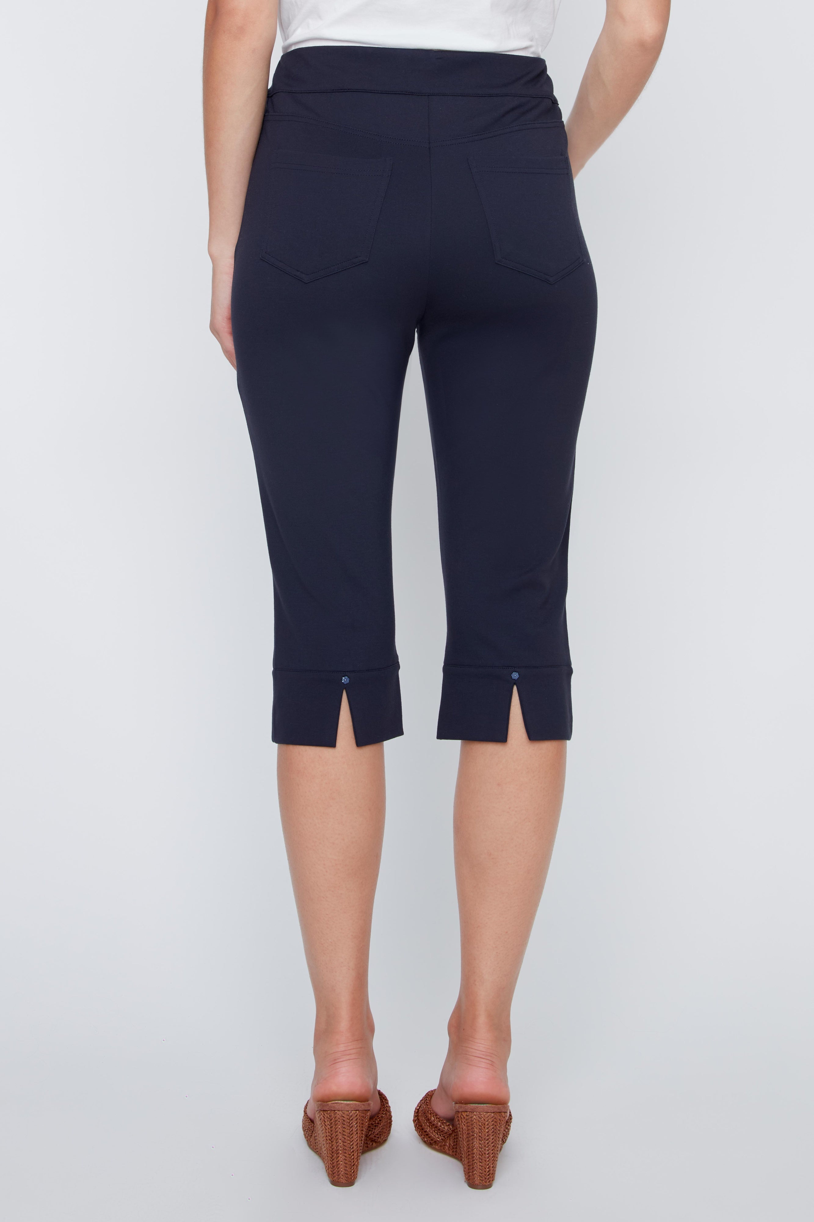 Capris Sans Zip Confortable