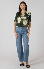 Chemisier Imprimé de Fleurs