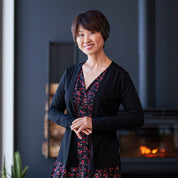 Veste Bolero Manches Longue avec Asymétrie au Bas