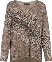 Chandail Tricot Fin Col En V